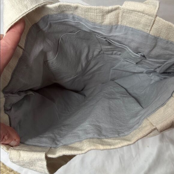 Paw Print Canvas Tote Bag. - Picture 4 of 5